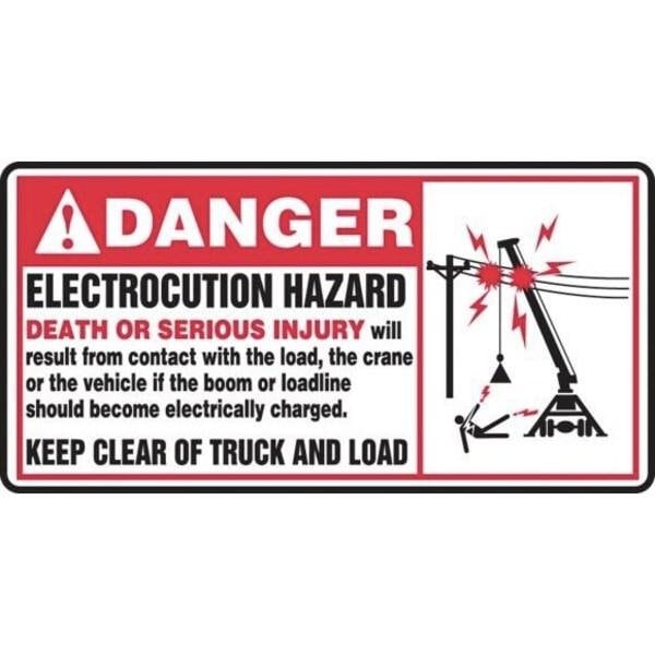 Accuform OSHA DANGER SAFETY SIGN HIGH MELC101XL MELC101XL - main